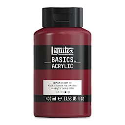 Liquitex Basics - Cadmium Red Deep Hue, 13.5 oz Squeeze Bottle