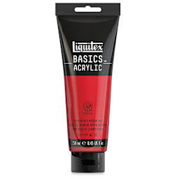 Liquitex Basics - Cadmium Red Medium Hue, 8.5 oz Tube