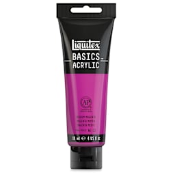 Liquitex Basics - Medium Magenta, 4 oz tube