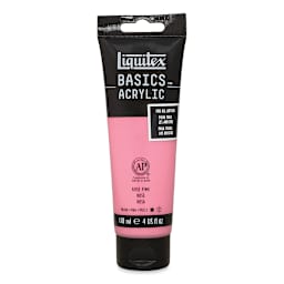 Liquitex Basics - Rose Pink, 4 oz tube