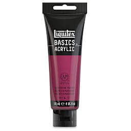 Liquitex Basics - Quinacridone Magenta, 4 oz tube