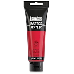 Liquitex Basics - Primary Red, 4 oz tube