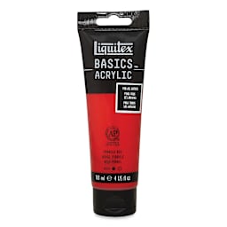 Liquitex Basics - Pyrrole Red, 4 oz tube