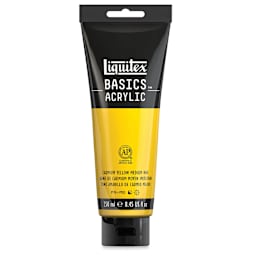 Liquitex Basics - Cadmium Yellow Medium Hue, 8.5 oz Tube
