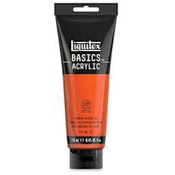 Liquitex Basics - Cadmium Orange Hue, 8.5 oz Tube