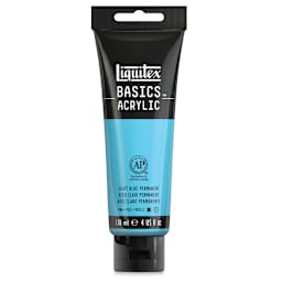 Liquitex Basics - Light Blue Permanent, 4 oz tube