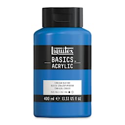 Liquitex Basics - Cerulean Blue Hue, 13.5 oz Squeeze Bottle