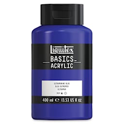 Liquitex Basics - Ultramarine Blue, 13.5 oz Squeeze Bottle