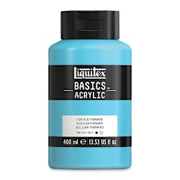 Liquitex Basics - Light Blue Permanent,13.5 oz Squeeze Bottle