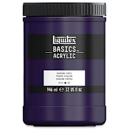 Liquitex Basics - Dioxazine Purple, 32 oz jar