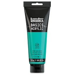 Liquitex Basics - Bright Aqua Green, 8.5 oz Tube
