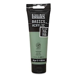 Liquitex Basics - Green Gray, 4 oz tube