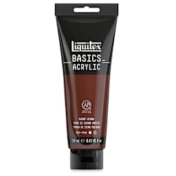 Liquitex Basics - Burnt Sienna, 8.5 oz Tube