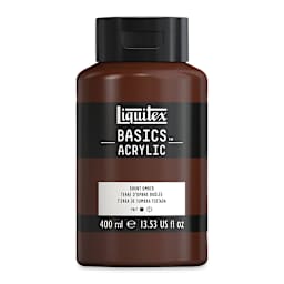 Liquitex Basics - Burnt Umber, 13.5 oz Squeeze Bottle