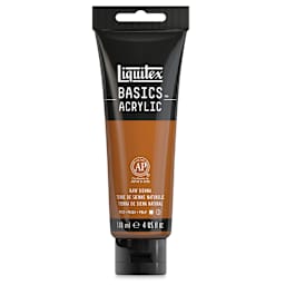 Liquitex Basics - Raw Sienna, 4 oz tube