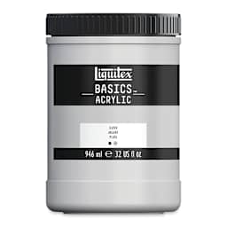 Liquitex Basics - Silver, 32 oz jar