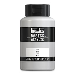 Liquitex Basics - Silver, 13.5 oz Squeeze Bottle