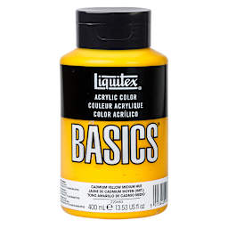 BASICS Acrylic Colors Cadmium Yellow Medium