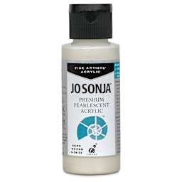 Chroma’s Jo Sonja Premium Pearlescent - Pearlescent Pearl White, 2 oz bottle