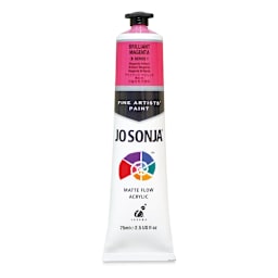 Jo Sonja's Artist Acrylic - Brilliant Magenta, 2.5 oz tube