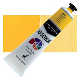 Jo Sonja's Artist Acrylic - India Yellow, 2.5 oz tube and swatch