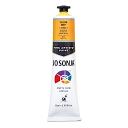 Jo Sonja's Artist Acrylic - Yellow Deep, 2.5 oz tube