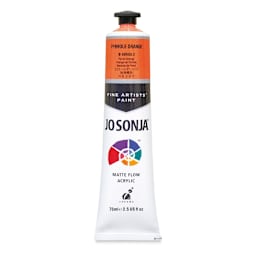 Jo Sonja's Artist Acrylic - Pyrrole Orange, 2.5 oz tube