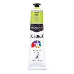 Jo Sonja's Artist Acrylic - Yellow Green, 2.5 oz tube