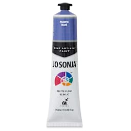 Jo Sonja's Artist Acrylic - Pacific Blue, 2.5 oz tube