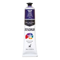 Jo Sonja's Artist Acrylic - Dioxide Purple, 2.5 oz tube