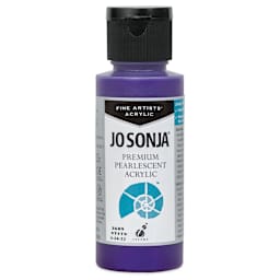 Chroma’s Jo Sonja Premium Pearlescent - Pearlescent Deep Violet, 2 oz bottle
