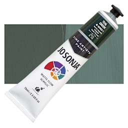 Jo Sonja's Artist Acrylic - Teal Green, 2.5 oz tube and swatch