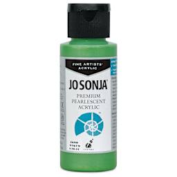 Chroma’s Jo Sonja Premium Pearlescent - Pearlescent Green, 2 oz bottle