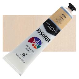 Jo Sonja's Artist Acrylic - Bisque, 2.5 oz tube and swatch