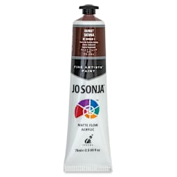 Jo Sonja's Artist Acrylic - Burnt Sienna, 2.5 oz tube
