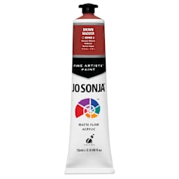 Jo Sonja's Artist Acrylic - Brown Madder, 2.5 oz tube
