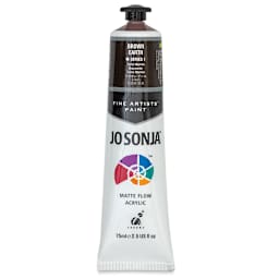 Jo Sonja's Artist Acrylic - Brown Earth, 2.5 oz tube