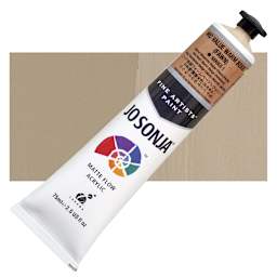 Jo Sonja's Artist Acrylic - Fawn, 2.5 oz tube and swatch