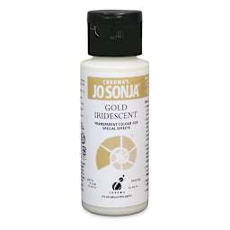 Chroma’s Jo Sonja Specialty Acrylic Paint - Iridescent Gold, 60 ml bottle