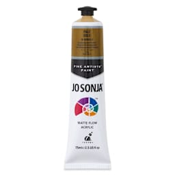 Chroma’s Jo Sonja Specialty Acrylic Paint - Metallic Pale Gold, 75 ml tube