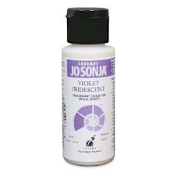 Chroma’s Jo Sonja Specialty Acrylic Paint - Iridescent Violet, 60 ml bottle