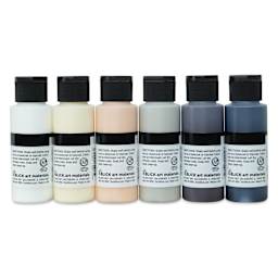 Blick Matte Acrylics - Set of 6, Neutral Colors, 2 oz