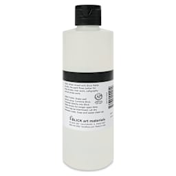 Blick Matte Acrylic -Extender, 8 oz bottle, back of bottle