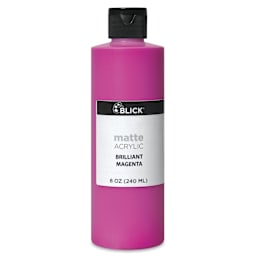 Blick Matte Acrylic - Brilliant Magenta, 8 oz