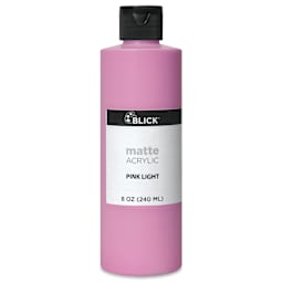 Blick Matte Acrylic - Pink Light, 8 oz