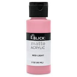 Blick Matte Acrylic - Red Light, 2 oz bottle
