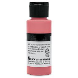 Blick Matte Acrylic - Red Medium, 2 oz bottle back