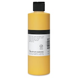 Blick Matte Acrylic - Yellow Deep, 8 oz back