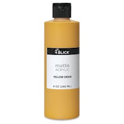 Blick Matte Acrylic - Yellow Oxide, 8 oz