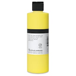 Blick Matte Acrylic - Yellow Bright, 8 oz back